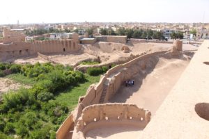 Fossato della Fortezza di Narin Qal'eh, Meybod, Iran. Autore e Copyright Marco Ramerini